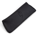 Lederetui Schwarz