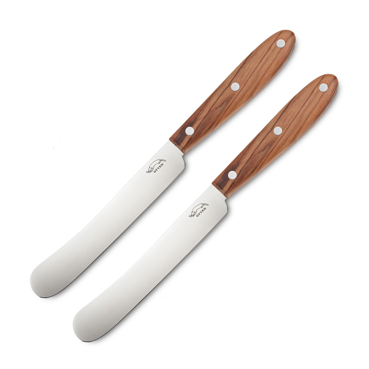 Duo-Tafelmesser Nuss