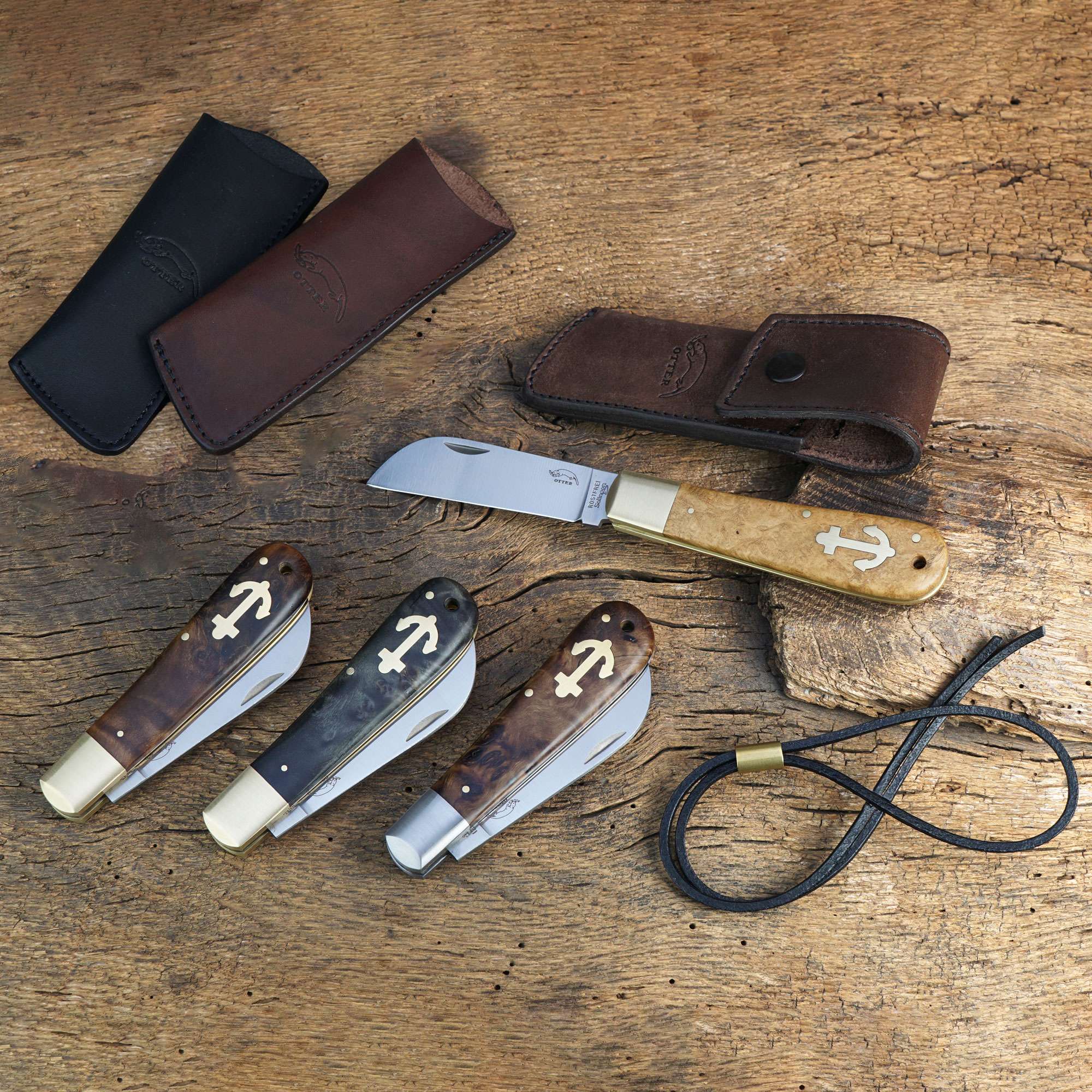 Ankermesser "Wurzelholz" stabilisiert