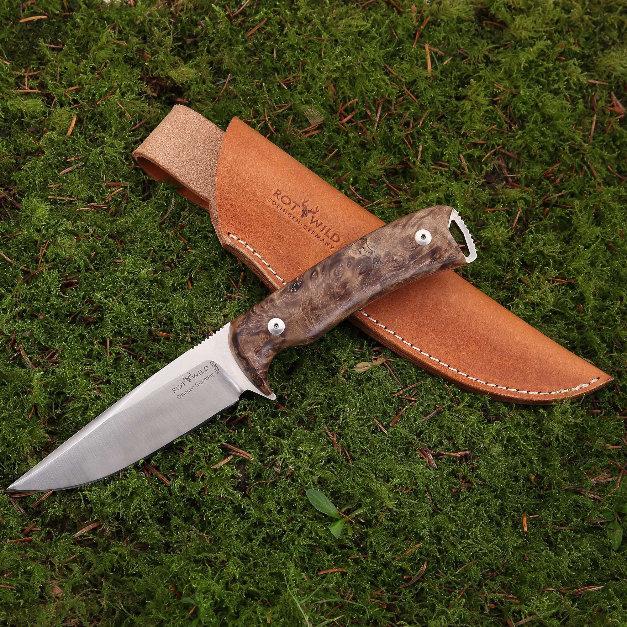 ROTWILD "Habicht" Wurzelholz stabilisiert